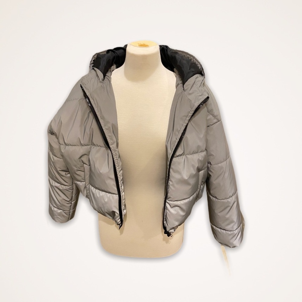 REFLECTIVE puffer jacket - Picture 3 of 5